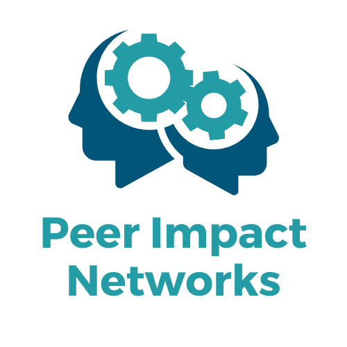 icon of two heads facing opposite directions with gears in their heads