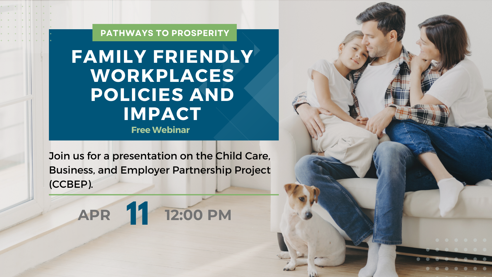 Join us for a presentation on the Child Care, Business, and Employer Partnership Project (CCBEP). This one-year research initiative is dedicated to advancing our understanding of the impact of child care access and family-friendly workplace policies on recruitment and retention of the global workforce. Through fostering meaningful cross-sector partnerships and implementing innovative initiatives, CCBEP aims to bring businesses into NH's child care expansion efforts and to empower working parents and caregivers to enter or remain in the workforce, achieve economic stability, and contribute to the vibrant New Hampshire economy. In this presentation, we will review the project scope and emerging data, and share about forthcoming pilot projects.