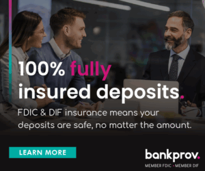 Bankprov sponsor ad